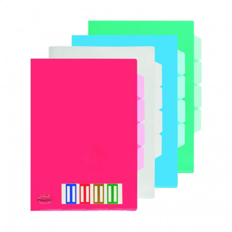 Kiletasku L-tasku A4 CENTRUM 4- osaline 160mic assortii värvid