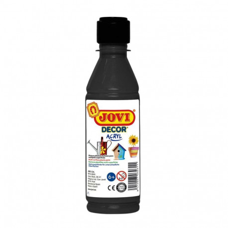 Akrüülvärv JOVI 250ml must