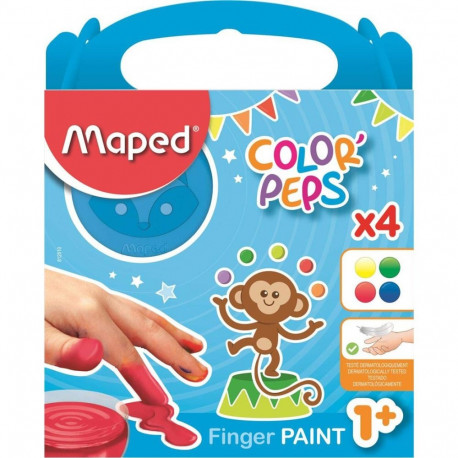 Näpuvärvid MAPED ColorPeps 4 värvi