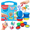 Finger paint Maped ColorPeps 4 colours