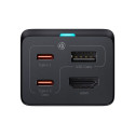 Baseus Travel Charger GaN5 Pro Fast Charger C+C+U+HDMI with Power Cable 1.5m + Type-C to Type-C cabl