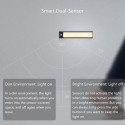 Xiaomi Yeelight Motion Sensor Closet Light A60, 2200mAh, 2700K, Black EU YDQA152000BKGL
