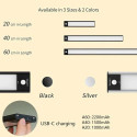 Xiaomi Yeelight Motion Sensor Closet Light A60, 2200mAh, 2700K, Black EU YDQA152000BKGL