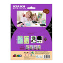 AVENIR Scratch Greeting Card Flowers