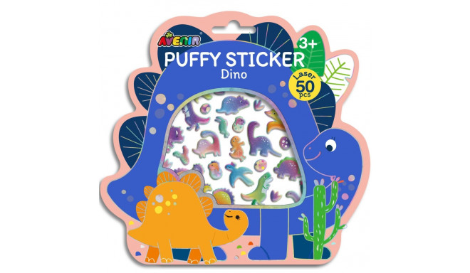 AVENIR Puffy Sticker Dino