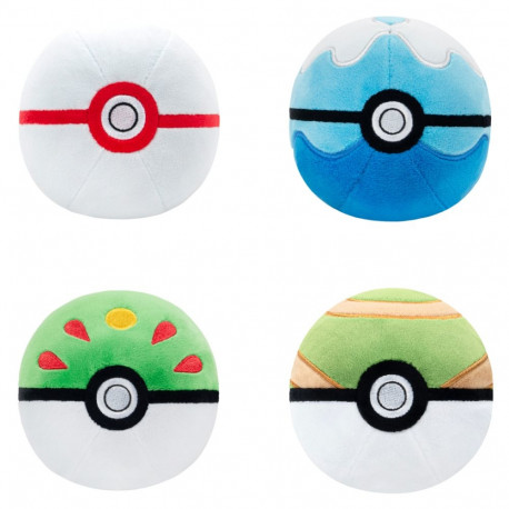 POKEMON W2 pehme mänguasi Poké Ball, 12 cm