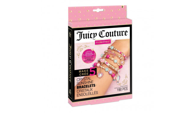 MAKE IT REAL Käsitöökomplekt - Juicy Couture Väike Käevõrude Komplekt "Kristallid"