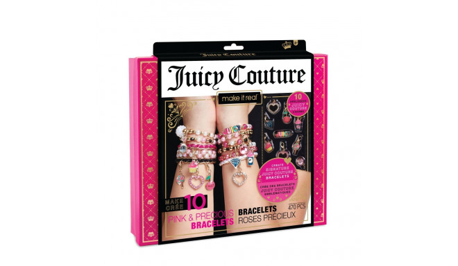 MAKE IT REAL Juicy Couture Käsitöö Komplekt - Roosad käevõrud