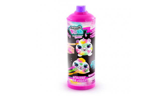 AIRBRUSH Plush мягкий питомец с аэрографом Неон мини, 2 шт
