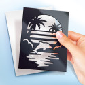 AIRBRUSH Mākslas aktivitāšu komplekts Mini Poster
