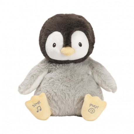 GUND Interactive plush Animated kissy the Penguin, 30 cm