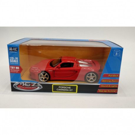 MSZ metallist mudelauto Porsche Carrera GT, skaala 1:32