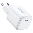 Ugreen 15324 Nexode mini, USB-C, PD3.0, QC4.0, GaN, 20W biały