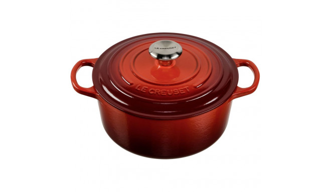 Le Creuset Signature Casserole round 24 cm Cerise