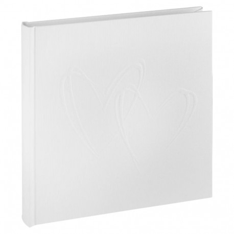 Walther fotoalbum My Heart FA243WH 20x20 40 riidest köidetud, valge