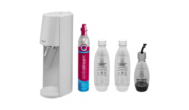 SodaStream Terra valge promo komplekt 3 pudeliga