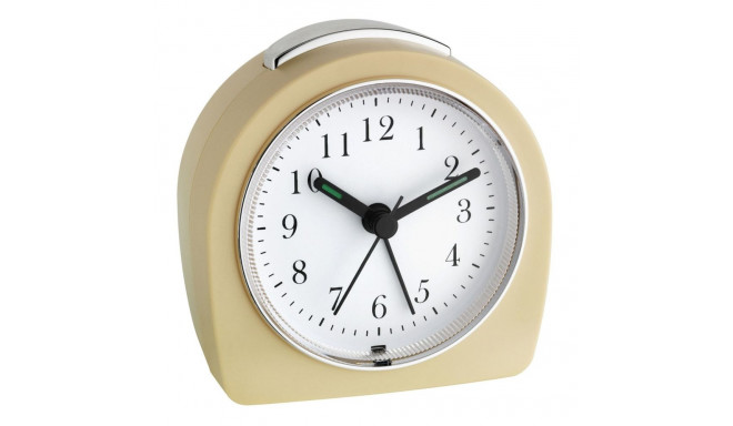 TFA 60.1021.09   beige Quarzwecker Analoganzeige