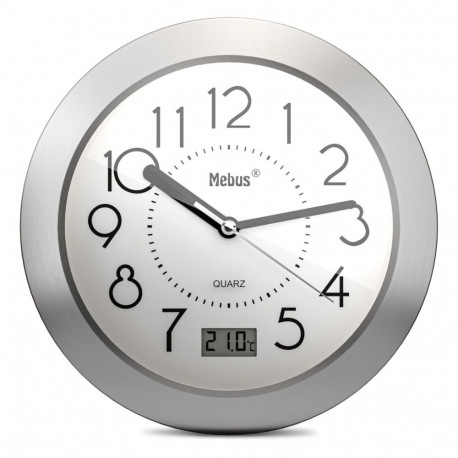 Mebus 41964 Quartz Bathroom Clock