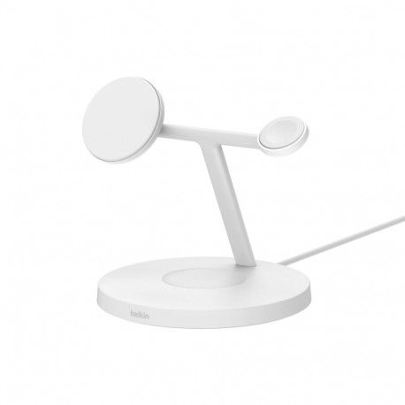 Belkin BOOST CHARGE PRO Qi2 3in1 magn.laadimisalus 15W valge WIZ032kqWH