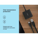 Belkin Connect USB-C Ethernet adapter 100W PD must INC019btBK