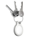 Nomad kaitseümbris Rugged Keychain AirTag, valge