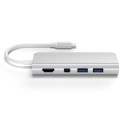 Satechi Type-C Multimeediaadapter hõbedane