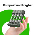 GP ReCyko 4-pordiline USB-laadija B441, sh 4xAAA 850mAh akud