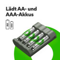 GP ReCyko 4-pordiline USB-laadija B441, sh 4xAAA 850mAh akud