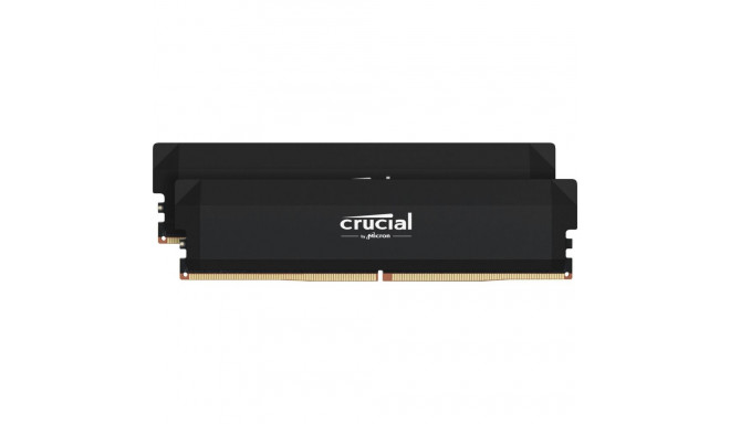 Crucial Pro DDR5-6400 komplekt 32GB 2x16GB UDIMM CL38 B ülekiirendatav