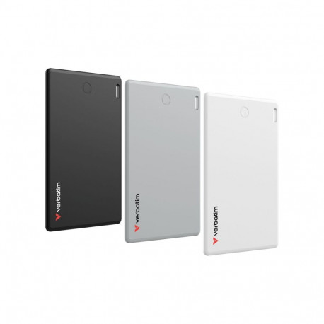 1x3 Verbatim My Finder Card BT must hõbedane valge MYFCR-03BSW 32141