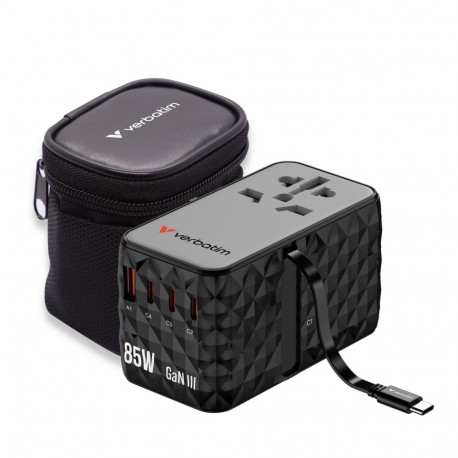 Verbatim Charge´n´Travel Diamond 85W tagasitõmmatav kaabel CNT-02 32127