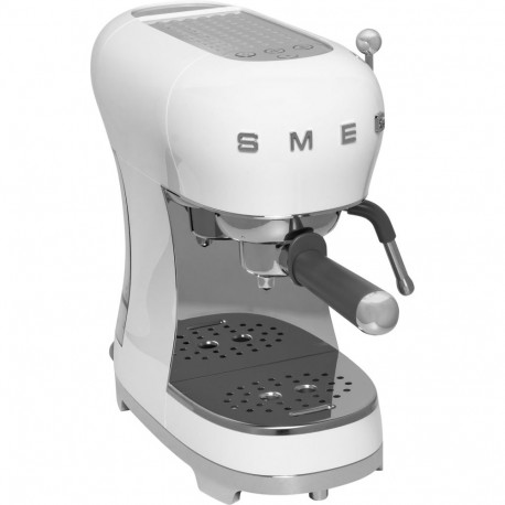 SMEG ECF02WHEU Espresso Coffee Machine, white
