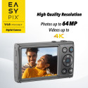 Easypix V48 Taskukaamera antratsiit