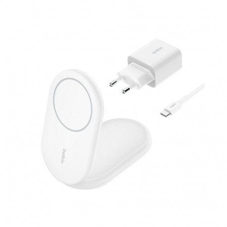 Belkin BOOST Charge magnetiline 15W USB-C väljundiga valge WIB007vfWH