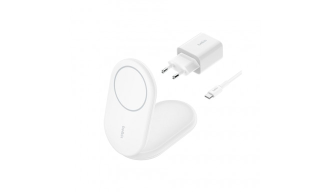 Belkin BOOST Charge magnetiline 15W USB-C väljundiga valge WIB007vfWH