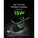 Belkin BOOST Charge magnetiline 15W 2-ühes laadija USB-C väljundiga Must WIZ028vfBK