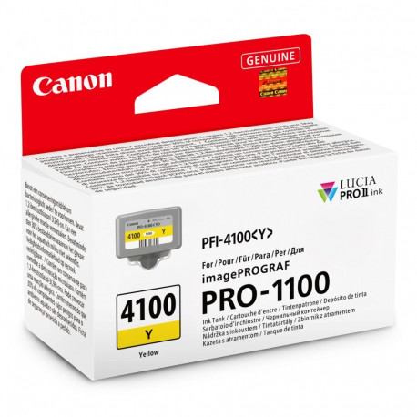Canon PFI-4100 Y kollane