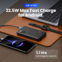 UGREEN 10000mAh kahesuunaline kiire laadimisega akupank must