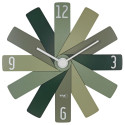 TFA Clock in the box  grün Wanduhr