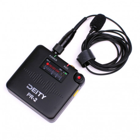 Deity PR-2 stereo taskusalvesti koos lipsumikrofoniga
