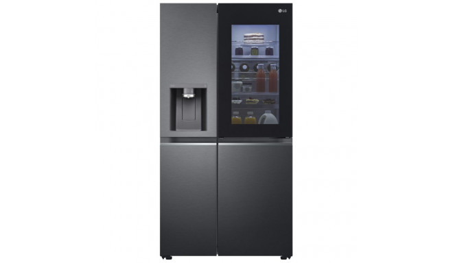 LG GSXB90MCDE Craft Ice InstaView matt must teras külmik