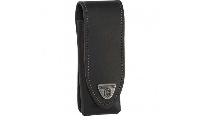 Victorinox nahast vööümbris 3 must