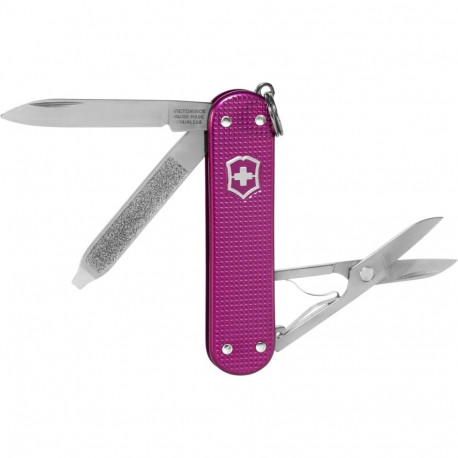Victorinox Classic SD Alox Flamino Party red