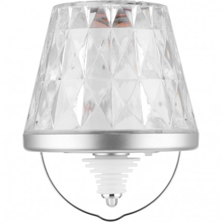 REV LED pudelilamp akuga Lamprusco Cristal RGBW