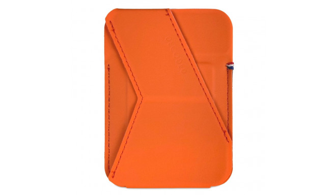 Decoded silikoon MagSafe kaarditasku alus apricot crush