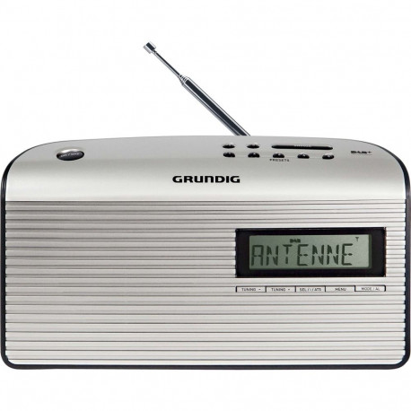 Grundig Music 7000X DAB+ antratsiithall/hõbedane