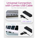 Raidsonic IB-HUB1424-C3 4-Port USB Type-A Hub