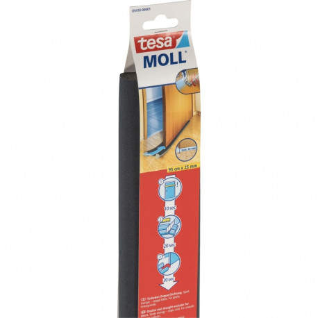Tesa Insulation Double-Sided Door Seal 0,95mx25mm White 05418