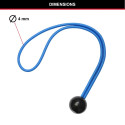 Master Lock Bungees 10-PK Plastic Ball 3258EURDA
