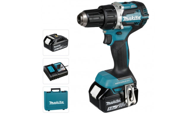 Makita DDF484RTE juhtmevaba trell-kruvikeeraja